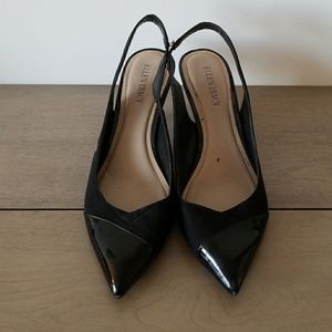 Women's 9M Ellen Tracey Black Heels 3"